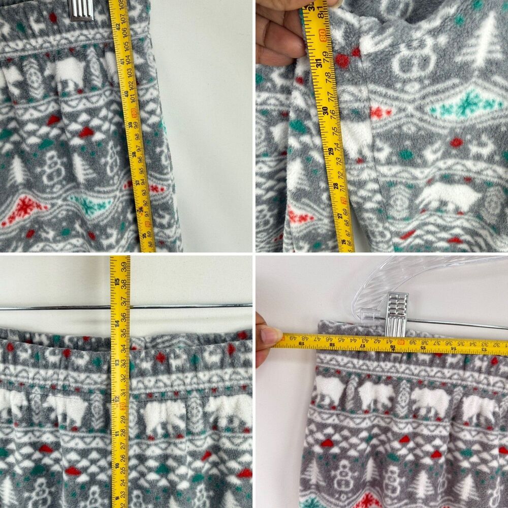 Wondershop Size XL Women’s Gray Christmas Print Pajama Pants - Picture 10 of 16